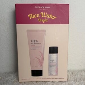 The Face Shop Rice Water Bright‎ Set foaming cleanser and light cleansing oil